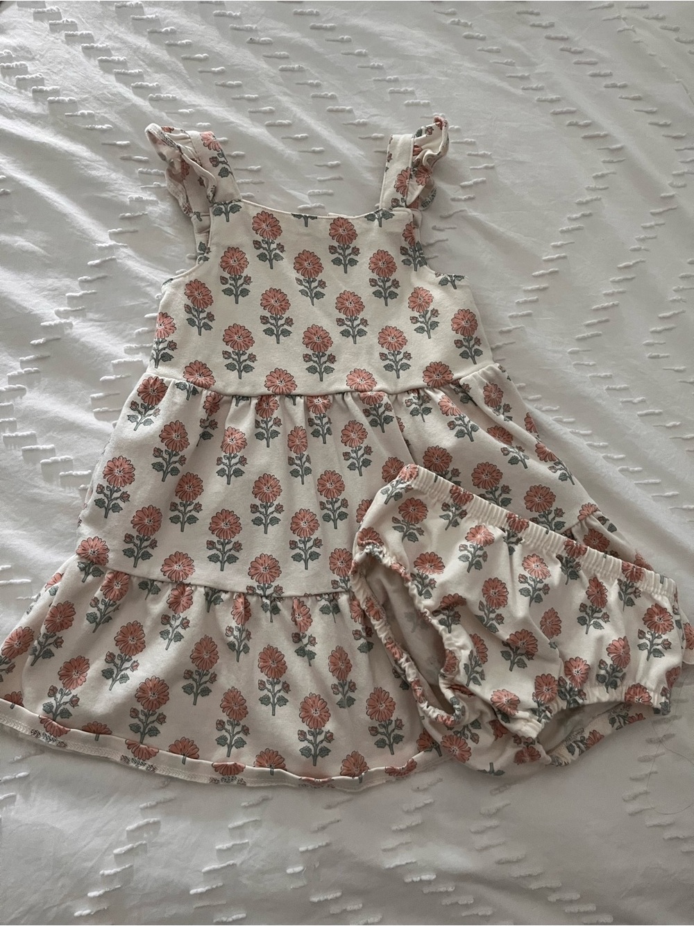 Like new Floral dress from little planet size 18 months.